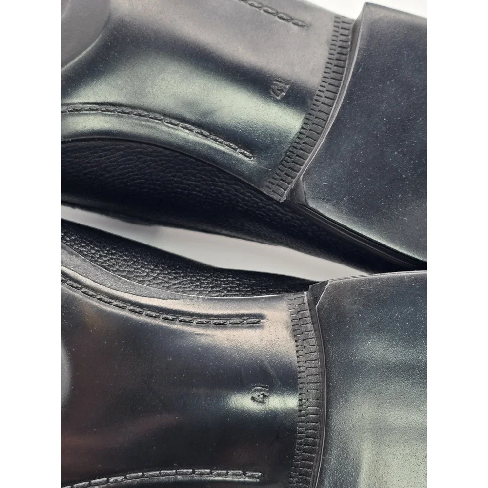 Allen Edmonds Leather Lennox Black‎ Slip On Loafer Men's Size 8D - MSRP 409$